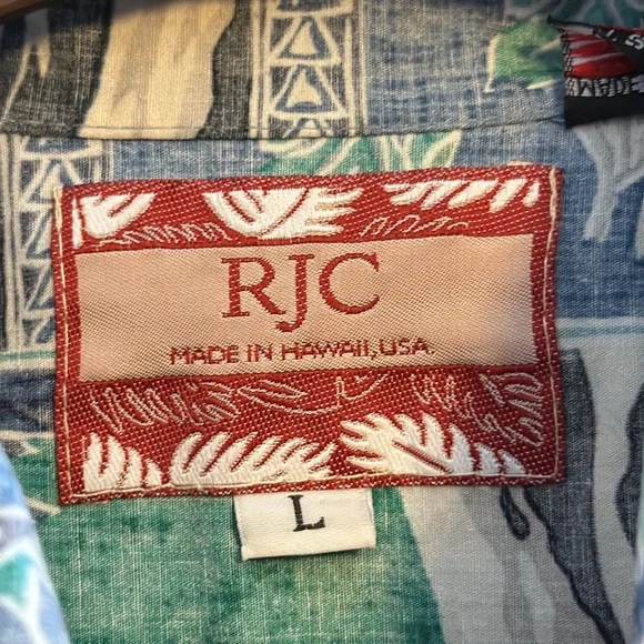 RJC Hawaiian Short Sleeve - L - Picture 3 of 3